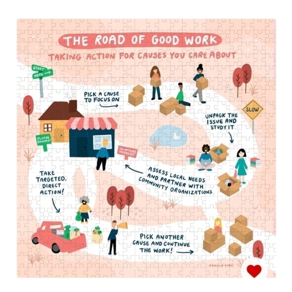 500pc Puzzle Road of Good Work | DesignWorks Ink - Picture 7 of 7